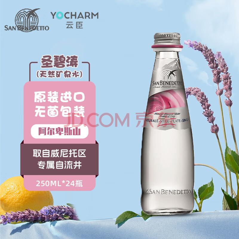 圣碧涛意大利进口 天然矿泉水 250ML*24瓶  整箱装