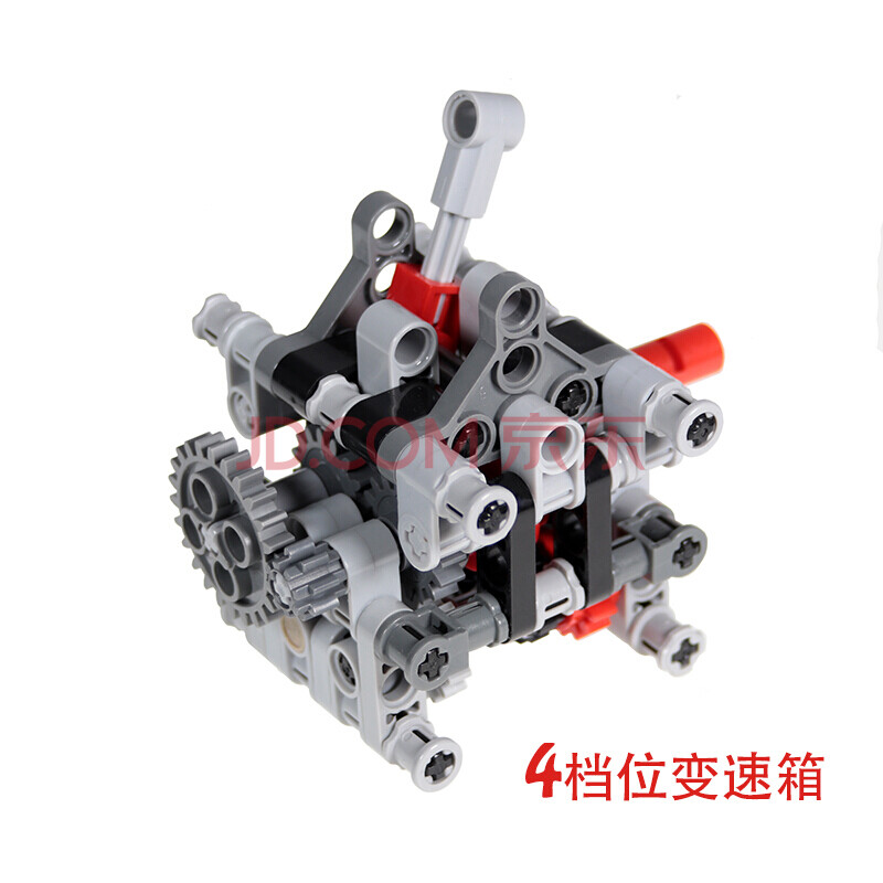 v8发动机变速箱积木模型电动diy科技v6w16水平对置序列式moc机械齿轮