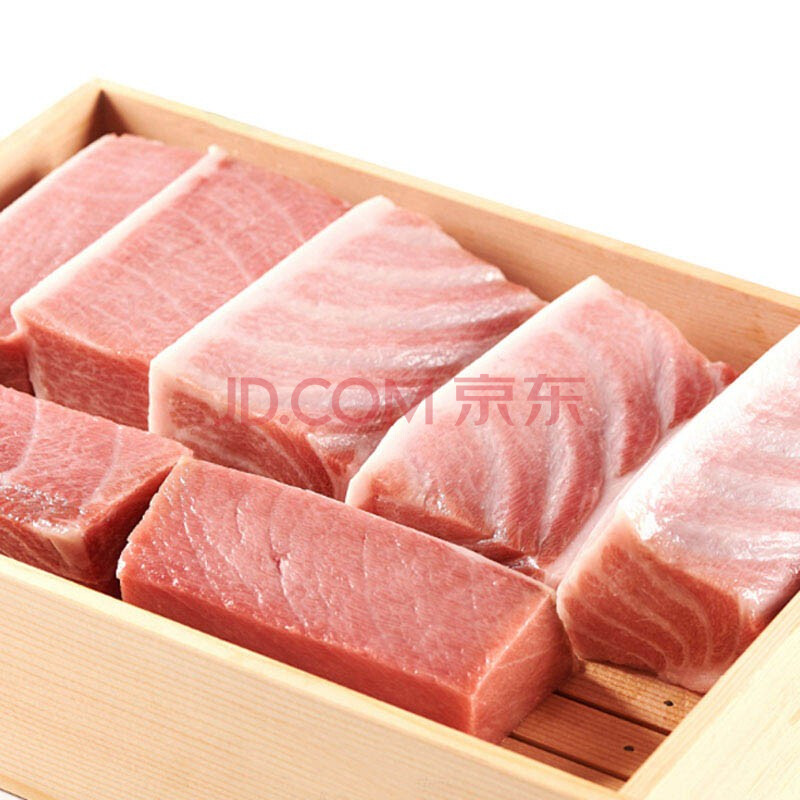 进口蓝鳍大脂金枪鱼刺身大腹大腩大肥蓝旗o-toro鱼腩寿司低脂生鲜生