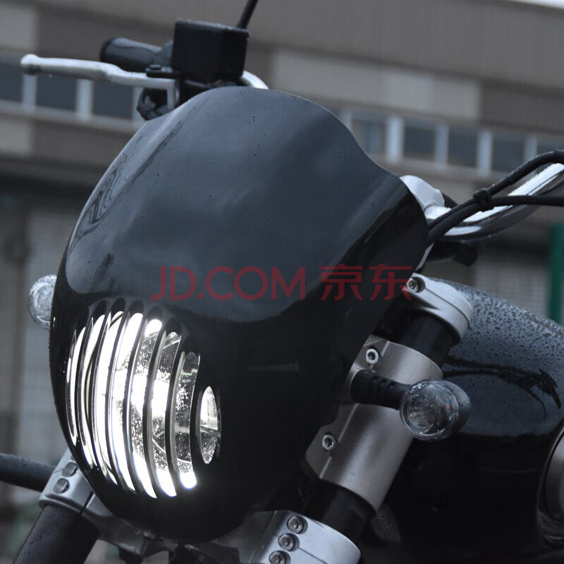 其它摩托车配件 焊缤 适用于奔达金吉拉300改装加长前挡泥猪头罩复古