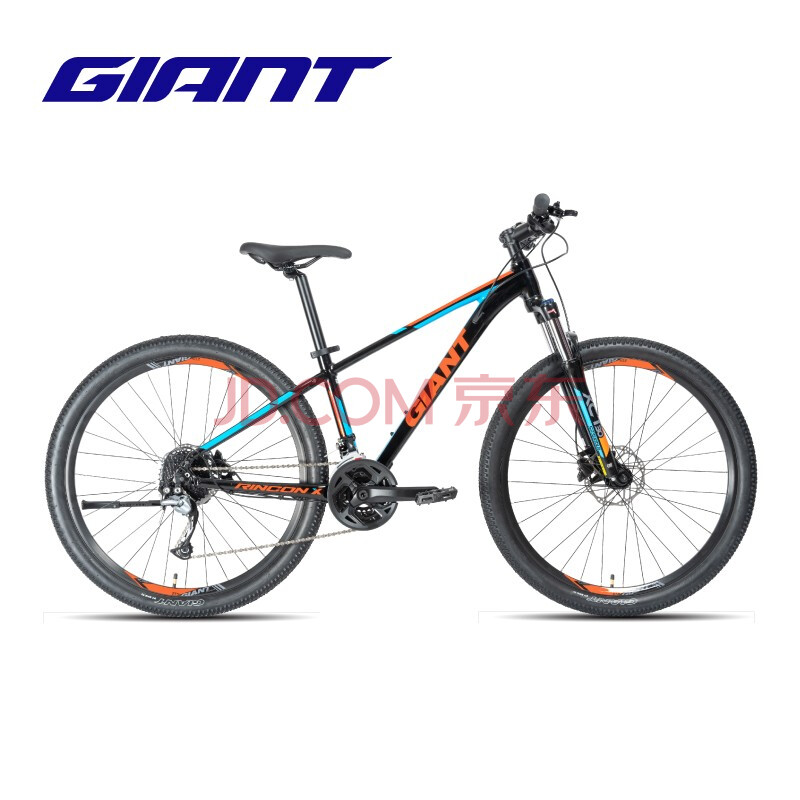 giant捷安特rincon x刺客x铝合金27速27.5寸碟刹山地自行车 橙黑 27.