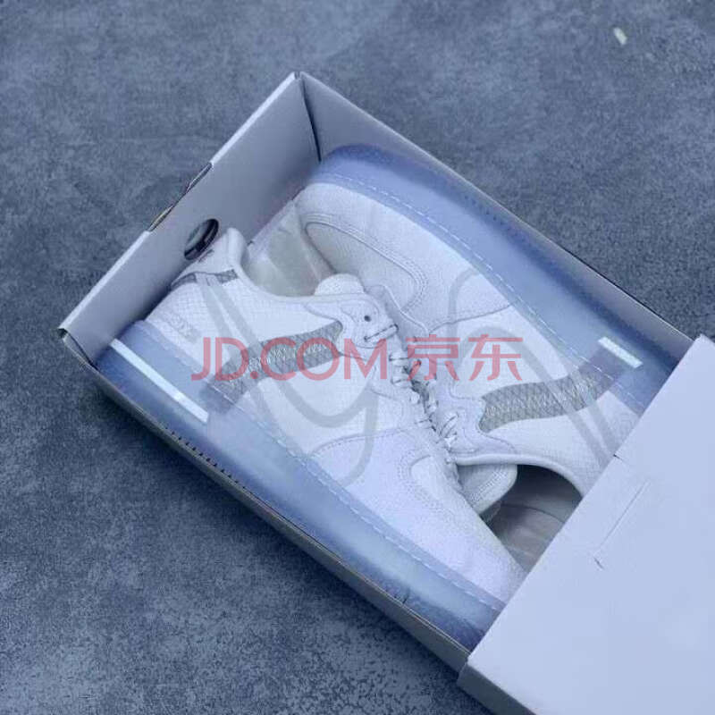 空军一号 af1骨白冰蓝 a f r1联名板鞋3m结构反 af1骨