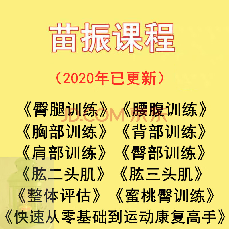 电子版2020苗振蜜桃臀诺亚第康复呼吸足踝拉伸训练整体评估气攻知足