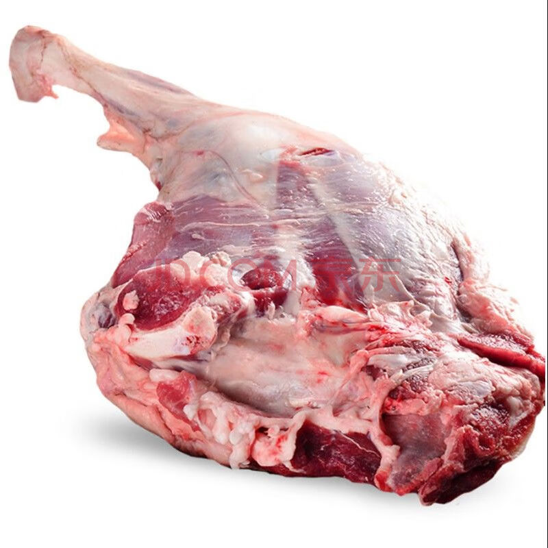 甘肃环县黑山羊 新鲜羊肉 羊腿肉羊排整只羊农家散养 羔羊后腿5斤