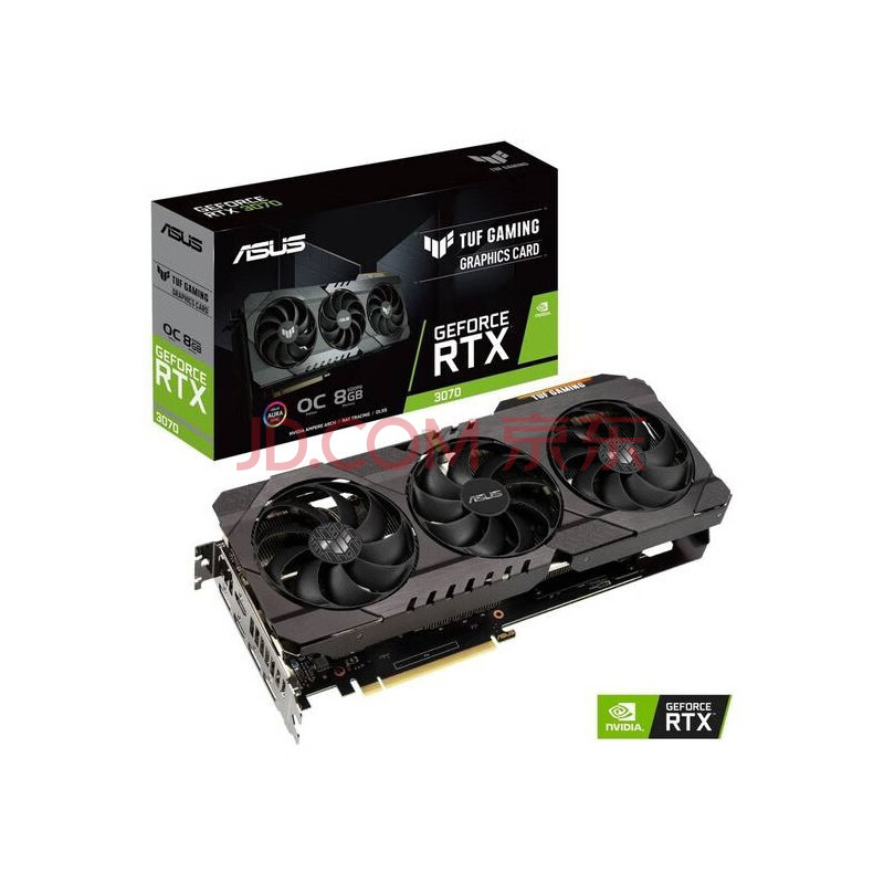 华硕(asus)rtx3070ti/3080ti/3090 台式主机电脑电竞游戏独立显卡