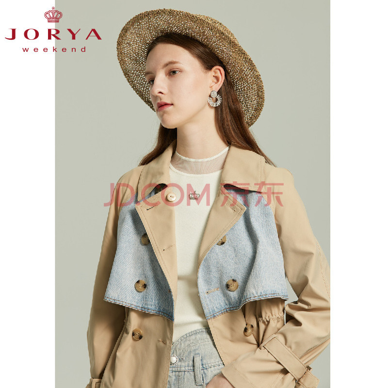 女装 风衣 卓雅周末(jorya weekend) 卓雅周末jorya weekend 2021春季