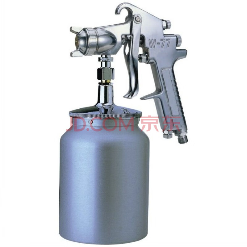 w-71气动上下壶喷壶f-75油漆喷枪家具汽车涂料胶水高雾化喷漆枪 大77