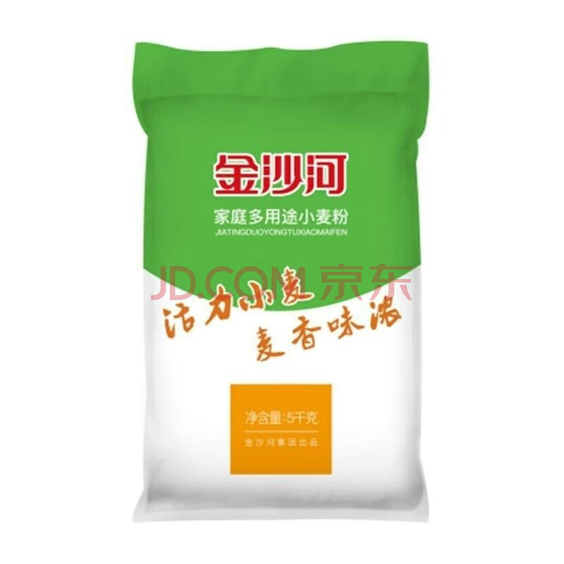 【金沙河系列小麦粉】家庭通用健康无 十斤装金沙河家庭多用途小麦粉1