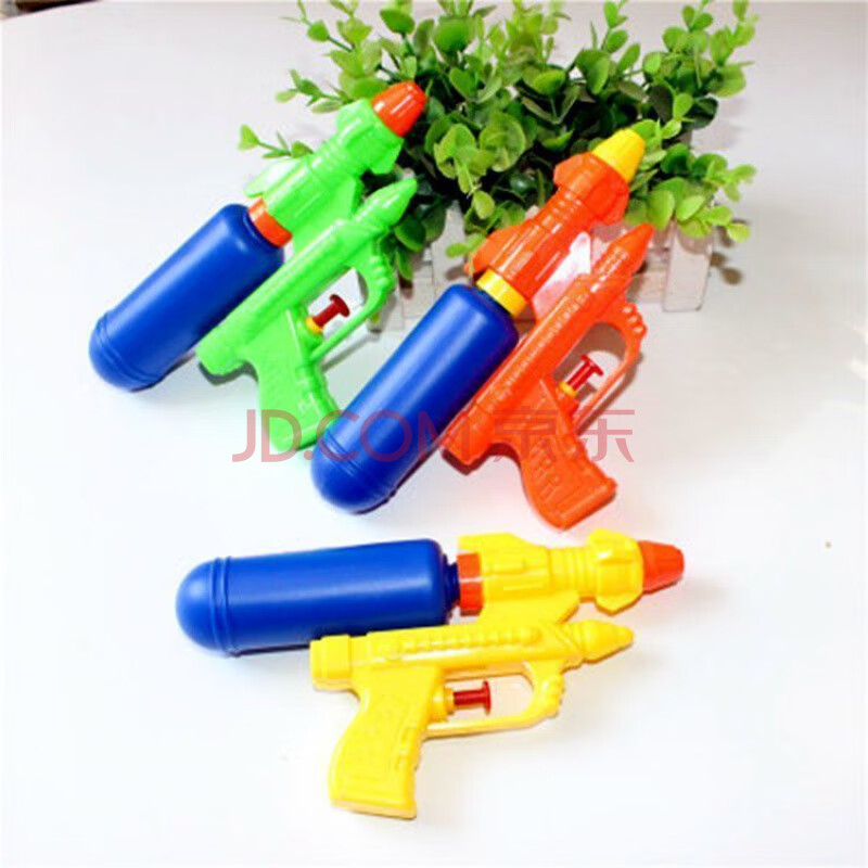 儿童玩具水枪塑料透明小水枪迷你喷水枪夏季沙滩儿童戏水玩具 升级