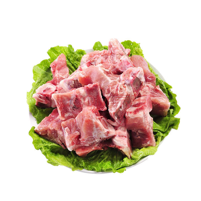 新鲜冷冻多肉猪龙骨猪脊骨猪背骨酱骨猪猪骨头肉排骨汤骨 超市品质