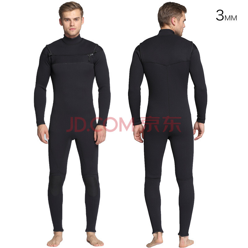 潜水服3mm氯丁橡胶连体潜水服冲浪服防水保暖潜水衣浮潜服男士my007