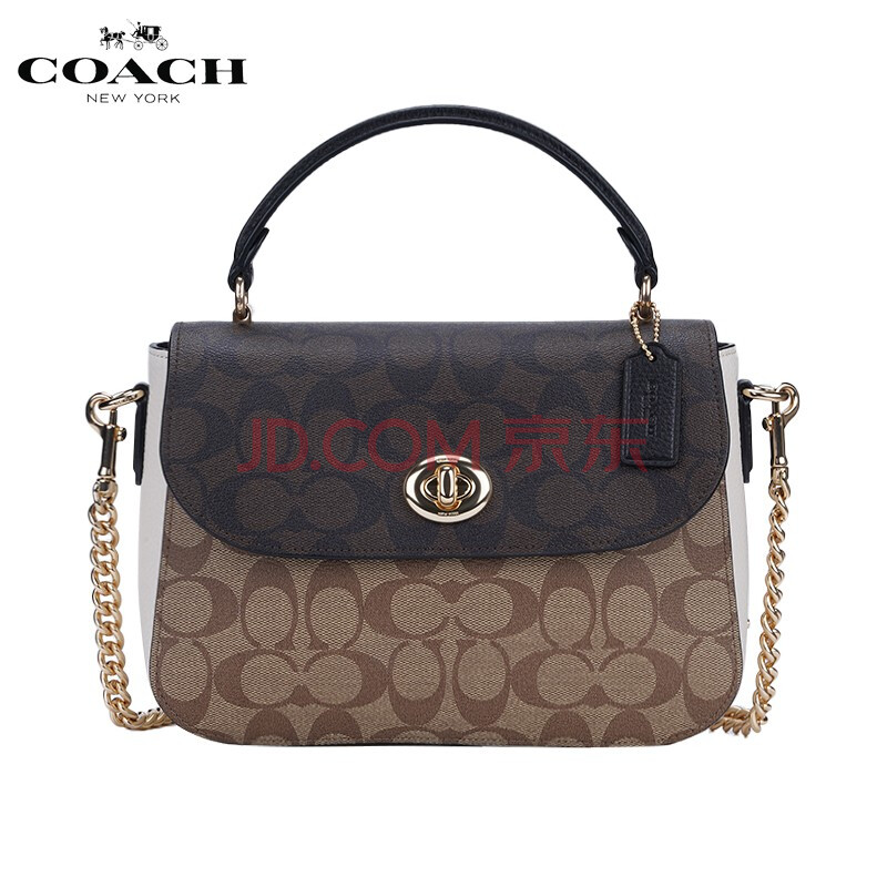 coach蔻驰女包 杨紫同款奢侈品包包 新款女士时尚单肩