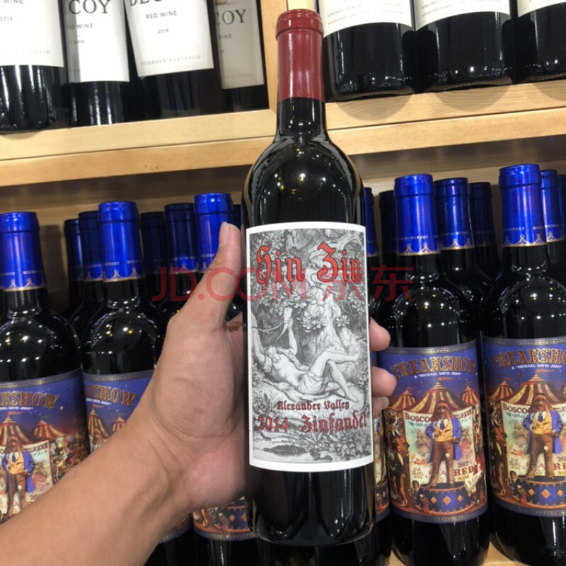 开市客美国老藤仙粉黛干红葡萄酒红酒750ml上海costco