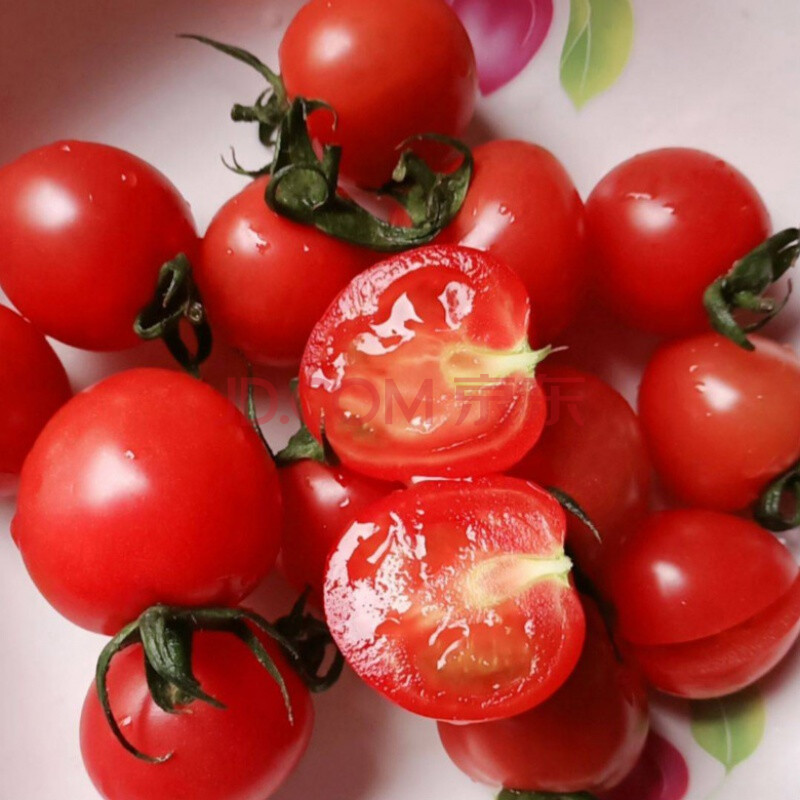 粉玲珑圆形樱桃番茄 红色贝贝玲珑小番茄千禧番茄生鲜