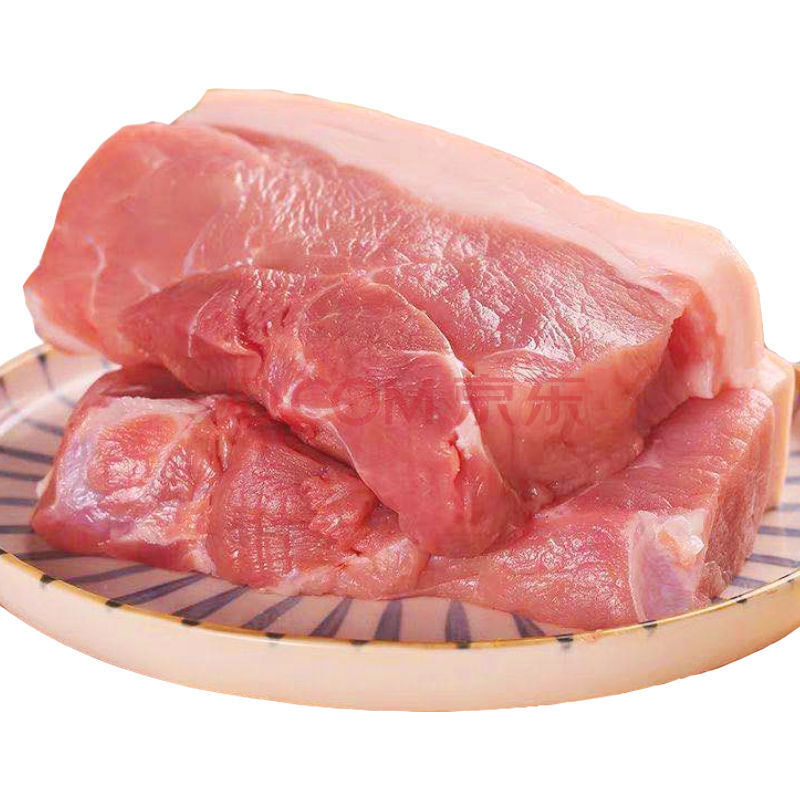 猪肉新鲜现杀生猪肉鲜肉后腿肉农家土猪肉冷冻猪前腿肉 5斤 后腿猪肉