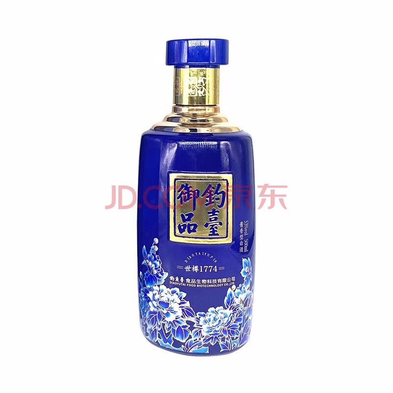 钓台御品世樽1774酱香型53度白酒500ml500ml瓶