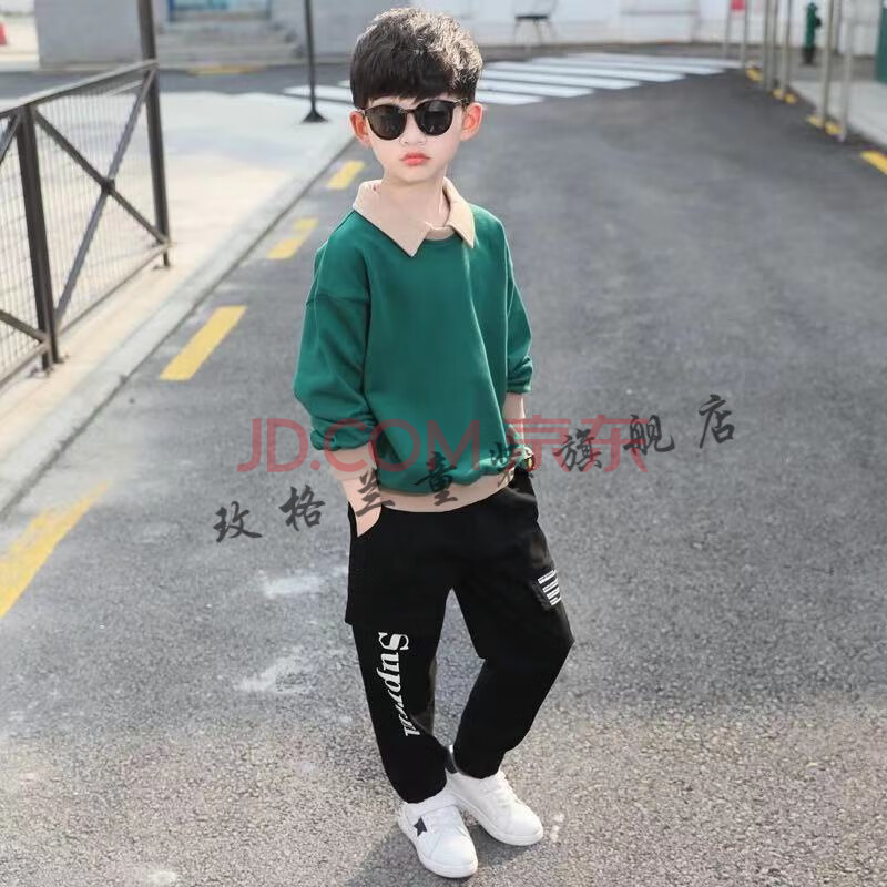 套装新款儿童6春秋款7男孩8中大童9休闲10衣服12岁潮男童套装小孩子穿