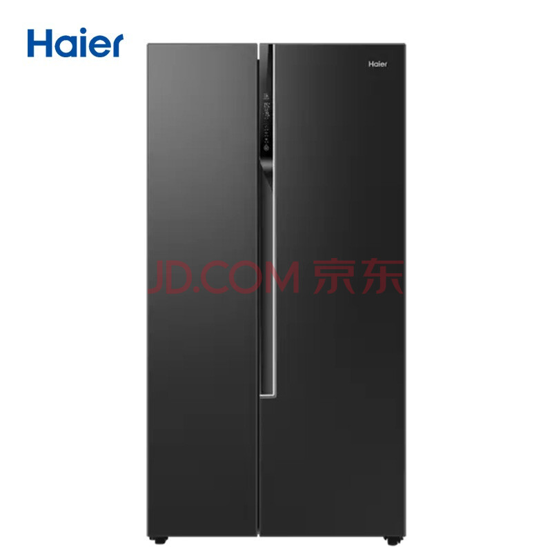 海尔(haier)冰箱 595升 对开门 双变频 风冷无霜 干湿分储 家用省电大