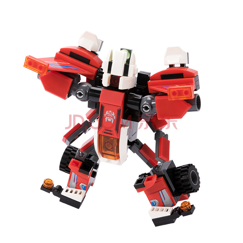 大颗粒合体儿童玩具男孩女孩礼物拼图拼装金刚组合变形机器人 m3102-1