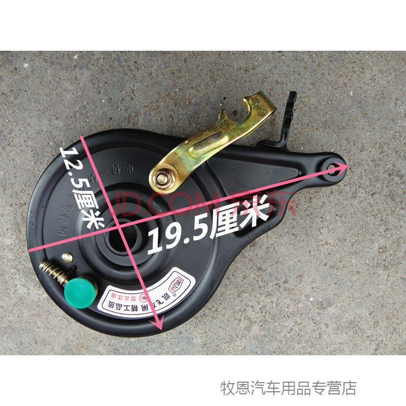 电动车刹车90 带锁涨刹总成后轮刹车带锁涨刹闸 电机锁涨刹车片 110型