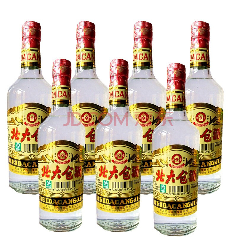 厂家直供6瓶价北大仓酒45度普大仓白酒酱香白酒东北粮食白酒北大仓