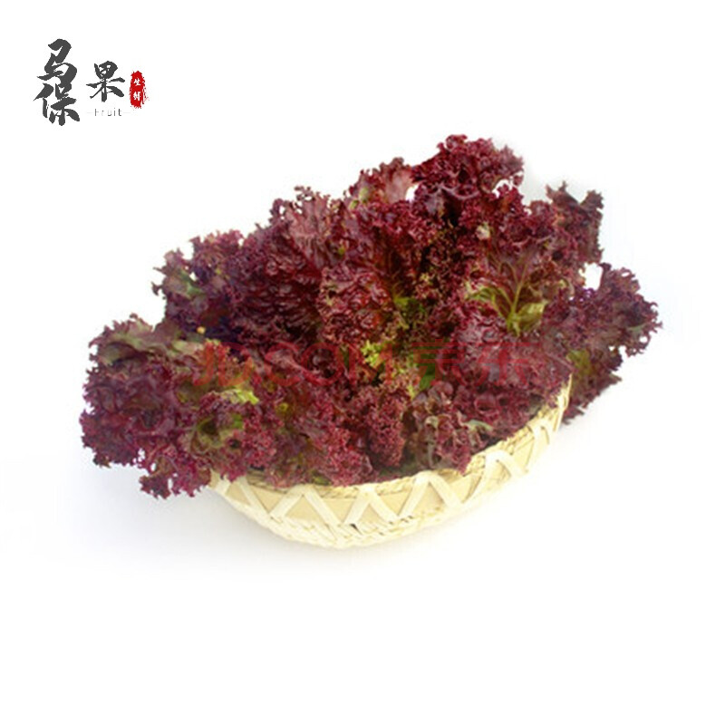 罗莎红生菜 紫叶红叶生菜罗沙红西餐生菜新鲜蔬菜沙拉食材 1500g