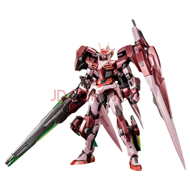 万代(bandai)拼装高达模型玩具 mg 高达00系列00q mg 00 七剑 三红