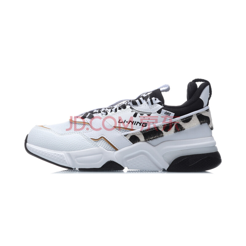 李宁(li-ning)运动鞋女冬季新款 日进斗金启程001缓震透气老爹鞋 学生