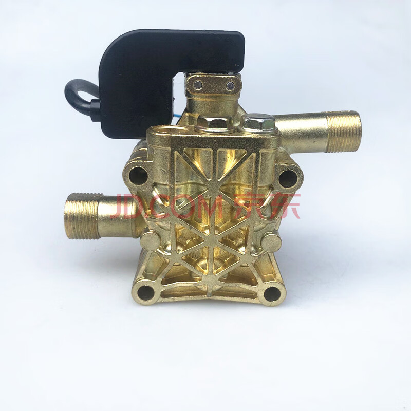 家用全自动手提式高压清洗机泵头洗车机洗车器泵头总成配件220v水定制
