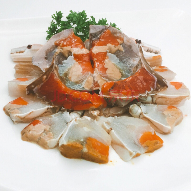 1斤/只×2大红膏炝蟹 咸呛蟹 腌制梭子蟹 即食醉螃蟹 舟山海鲜 宁波