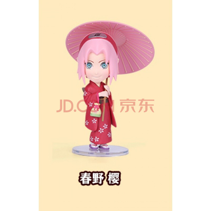 火影忍者盲盒疾风传系列手办漩涡鸣人q版公仔玩具 春野樱