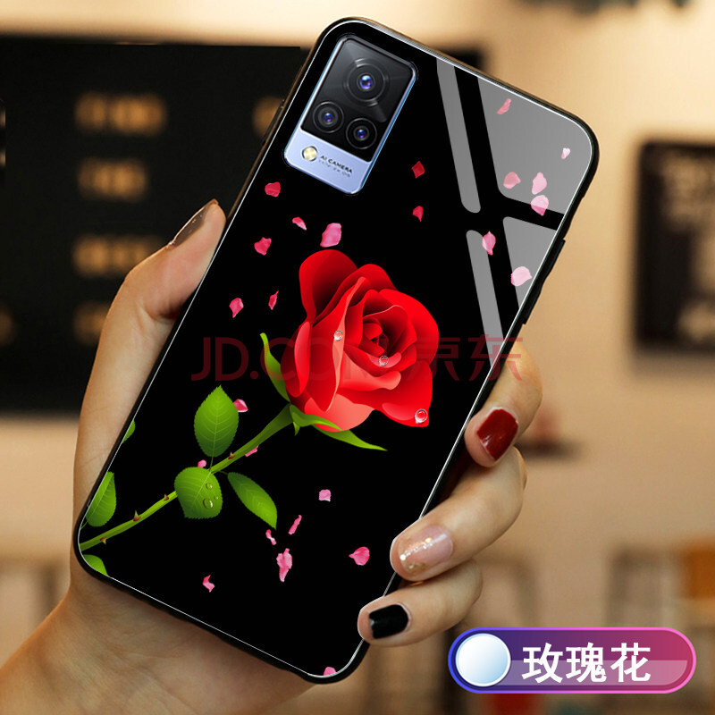 酷瞐vivos9手机壳玻璃女款vivos9e保护硅胶套新品全包边s9e防摔5g版v