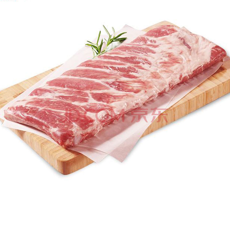 猪排骨新鲜猪肋排生猪排骨猪小排肋排条猪前排 4斤精品多肉排骨
