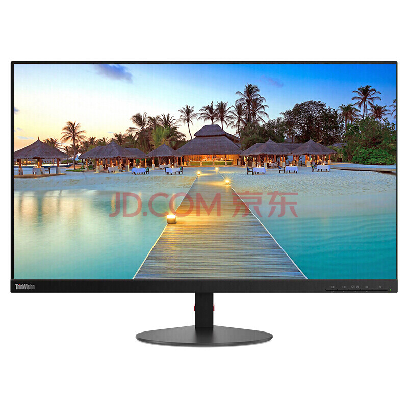 【旗舰好品】联想(thinkvision 电脑显示器27英寸ips屏支持壁挂窄