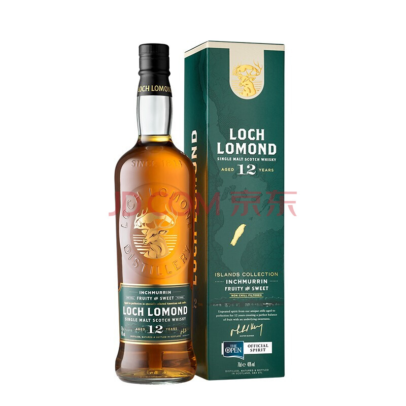罗曼湖( loch lomond) 苏格兰高地产区 原瓶进口威士忌 迈伦岛单一