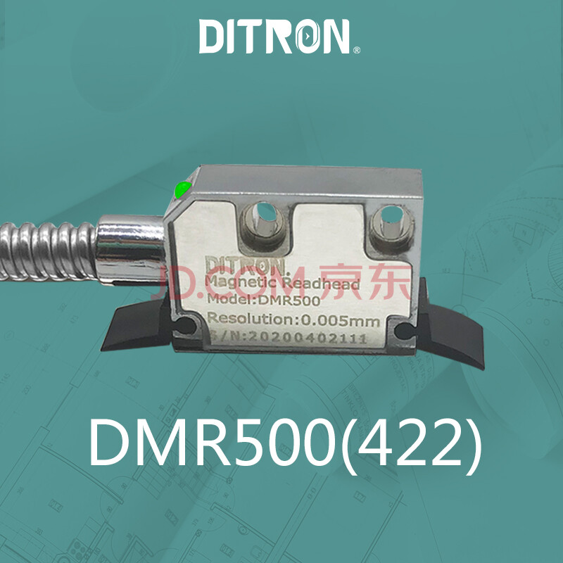 ditron磁栅尺读数头位移传感器磁条数显表磁带磁头开式磁栅尺磁头