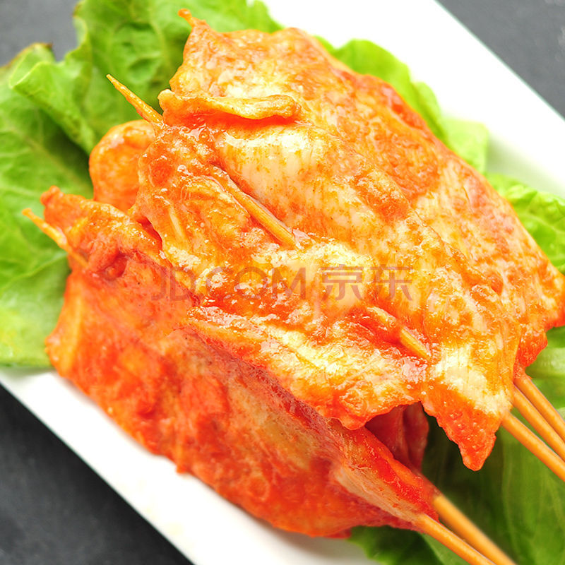 里脊肉片50串铁板里脊肉串串香鸡肉串批发烧烤油炸手抓饼食材 里脊肉