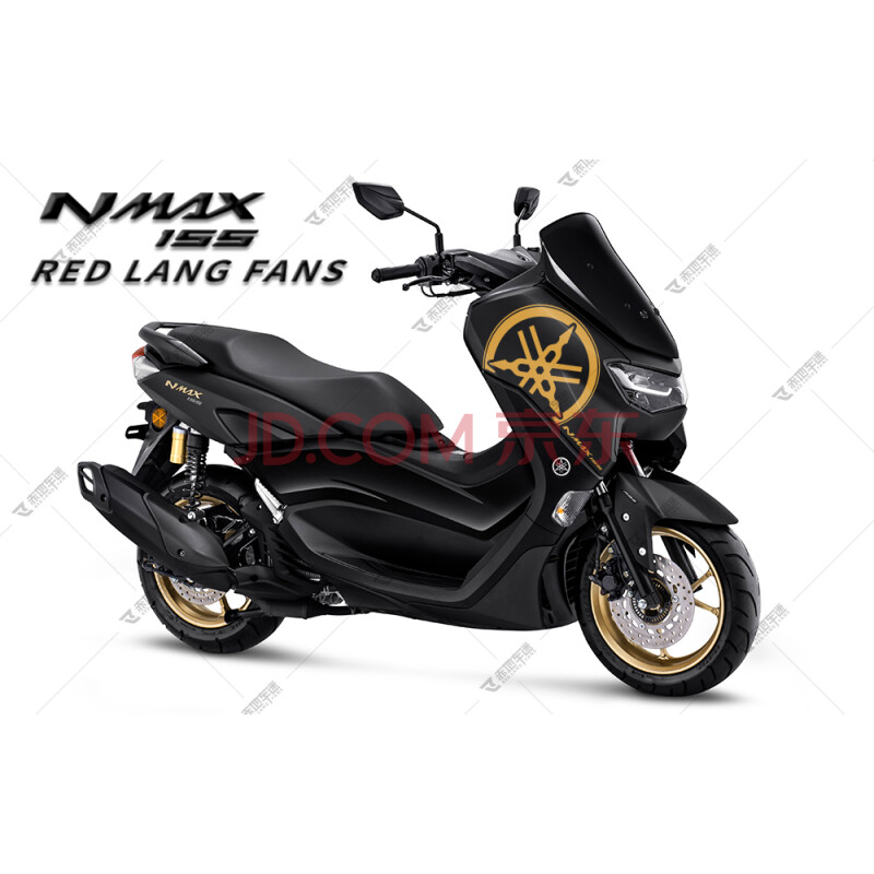 适用于2020新款雅马哈nmax155贴纸车贴改装配件拉花车头版花 防水