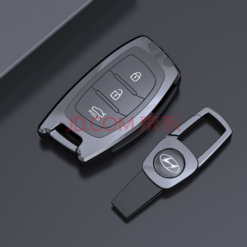 现代伊兰特钥匙套北京现代领动名图菲斯塔瑞纳ix35汽车钥匙包壳扣