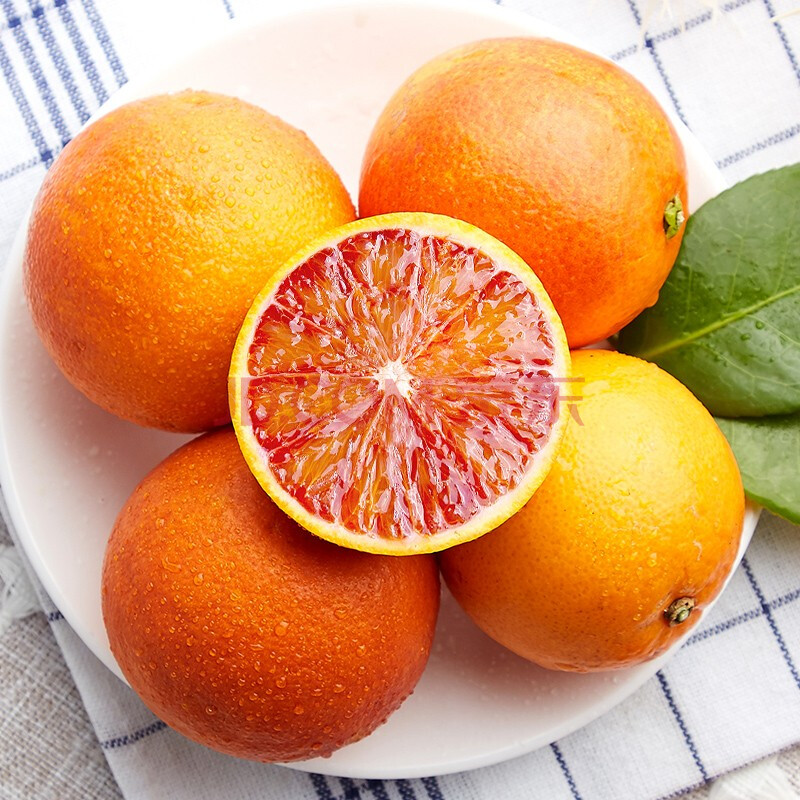 重庆万州玫瑰香橙 新鲜塔罗科血橙红心橙子甜橙 精选2斤装