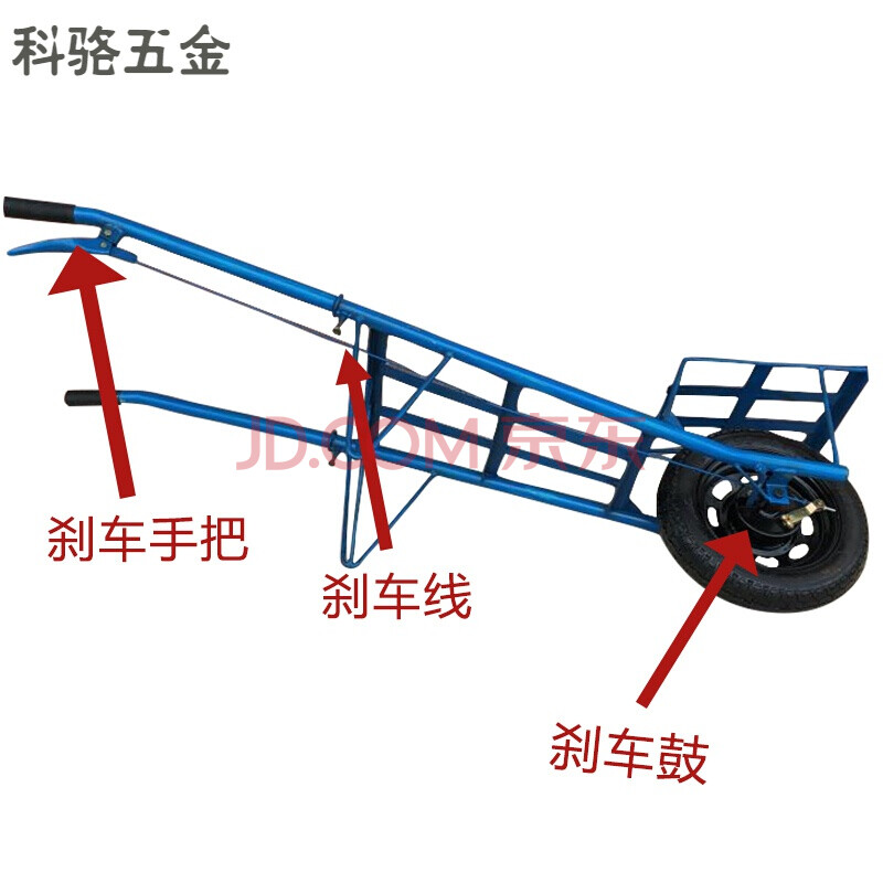 定制农用单轮小推车田园手推车平板搬运车果园拉货建筑独轮鸡公车山路