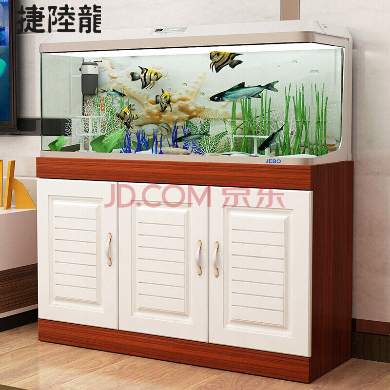 柜欧式鱼缸柜客厅隔断实木鱼缸底柜水族箱底座水草缸鱼缸地柜子定做