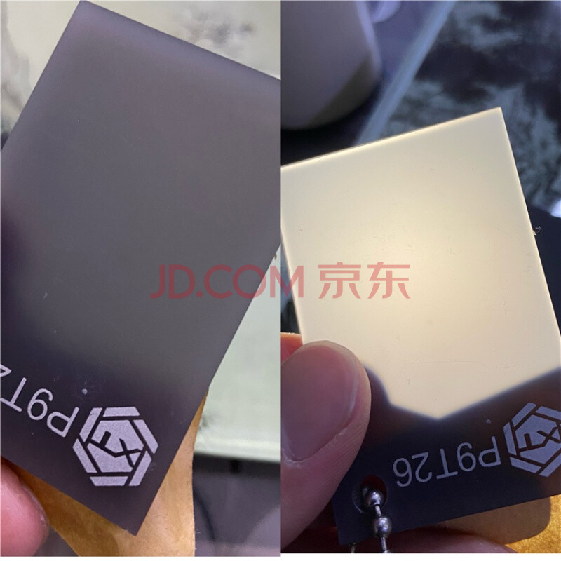 亚克力有机玻璃板茶色半透明高光黑磨砂哑光板激光加工uv 黑白板单面