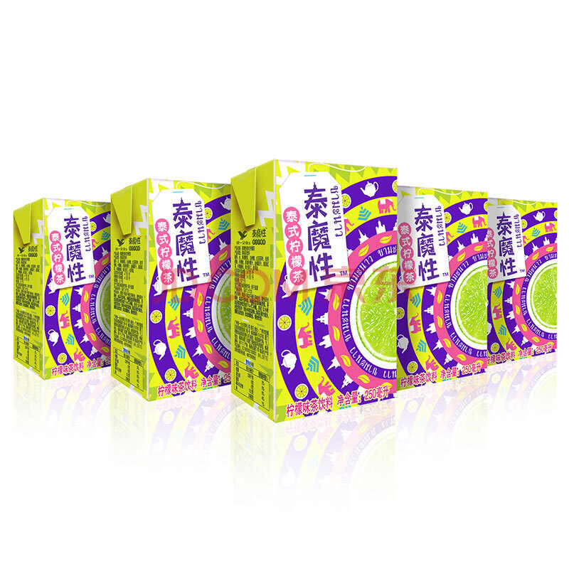 统一 泰魔性 泰式柠檬茶 250ml*24盒 整箱装