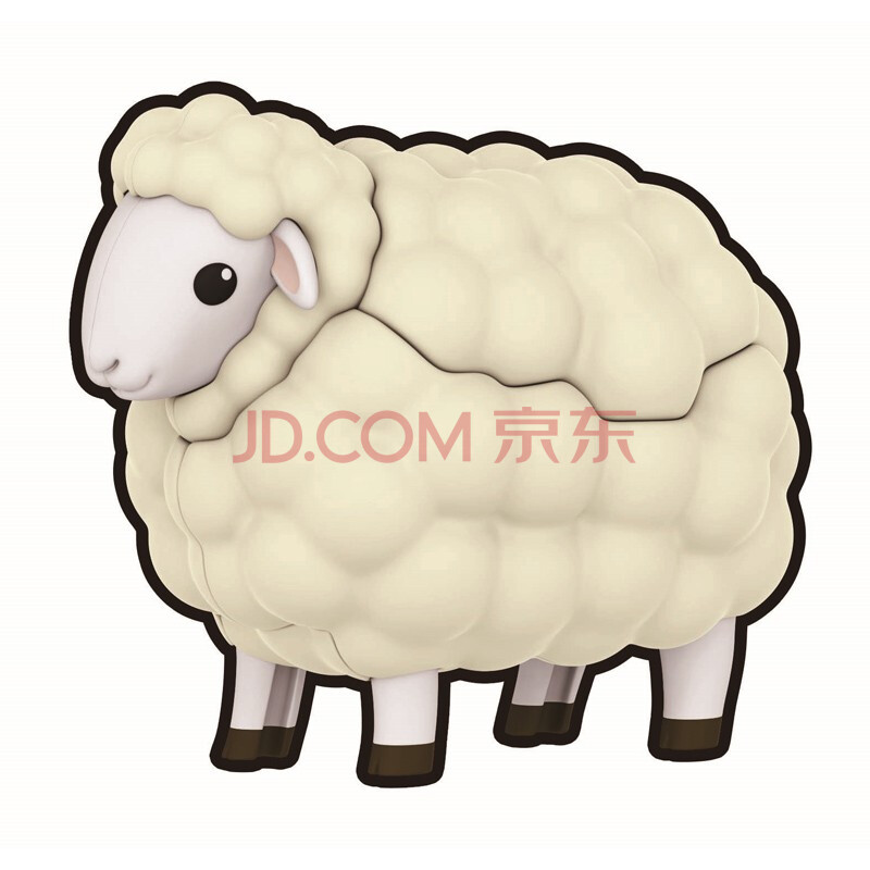 [塑唐]megahouse mh 3d立体拼图 羊[现货]