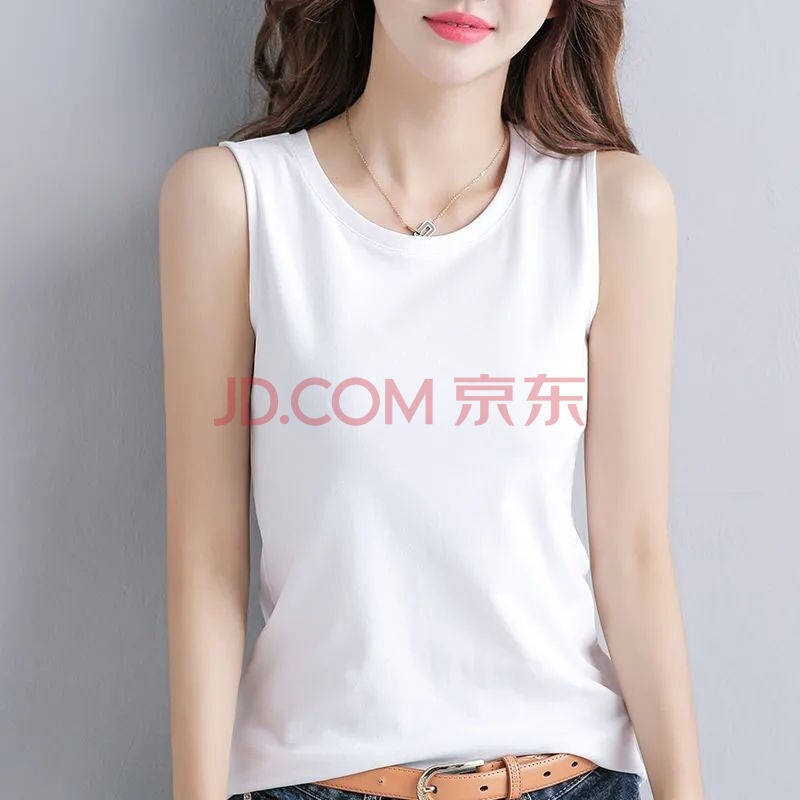白色圆领背心 3xl 140-160