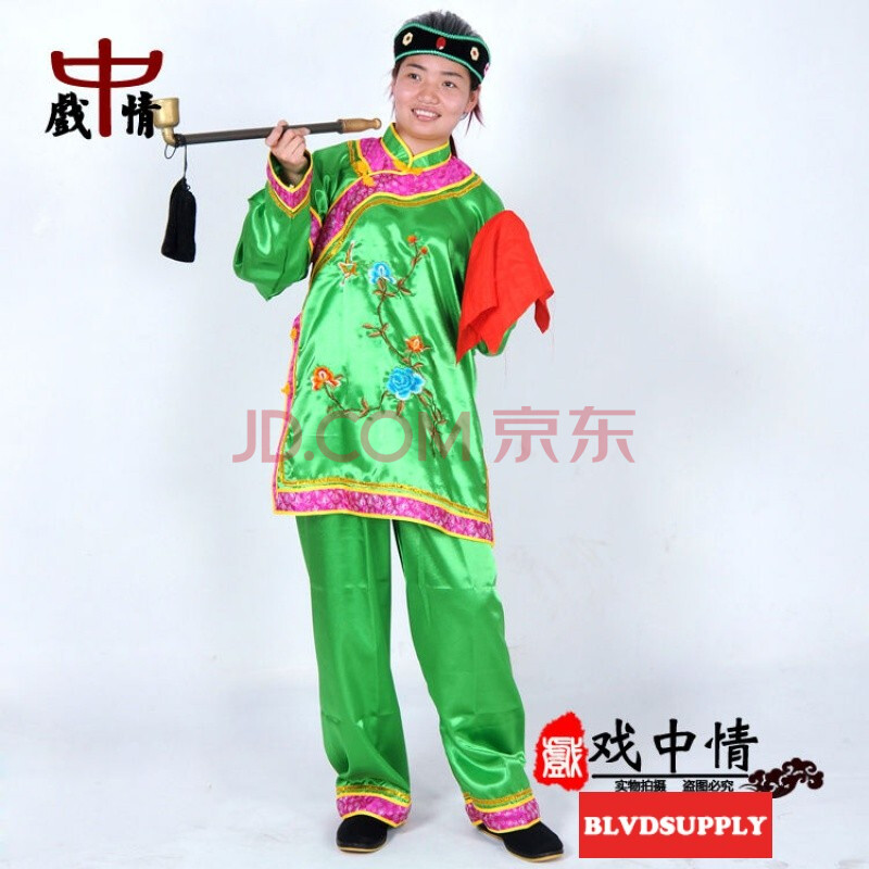 古装媒婆服装老太太衣服老太婆演出服老奶奶中式结婚中老年秧歌服