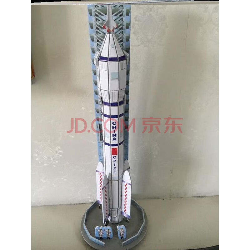 中国纸质木天和空间站模型神舟十二号模型12号载人飞船火箭飞行器凯史