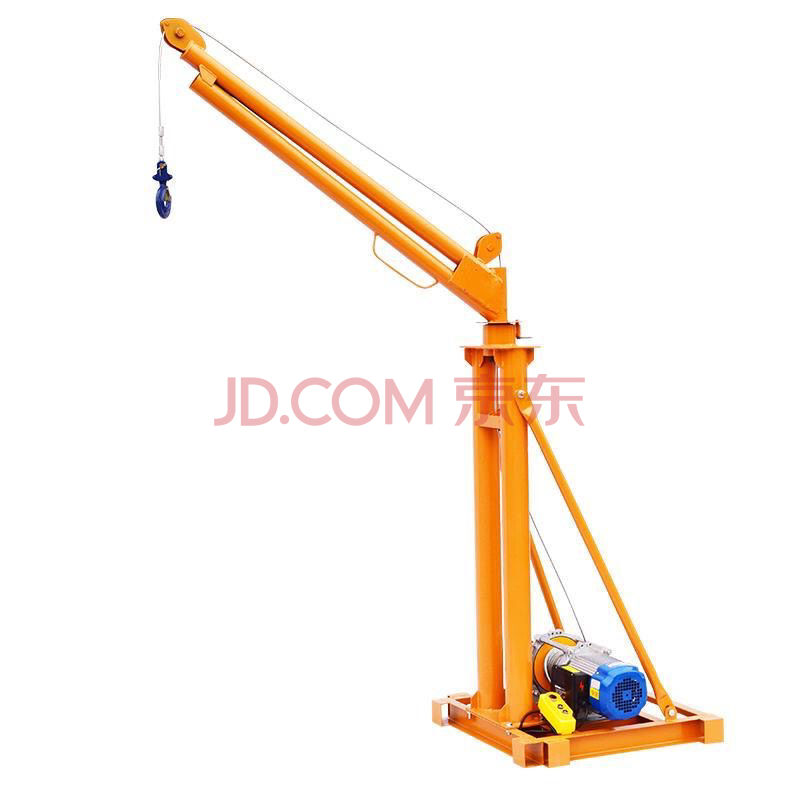 电葫芦小型建筑装修上料起重机双立柱室外吊机快速提升机220v家用 双