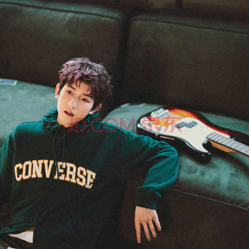匡威（Converse）【王源同款】CONVERSE匡威官方 男复古字母拉链连帽卫衣10027083 10027083-A03 2XL